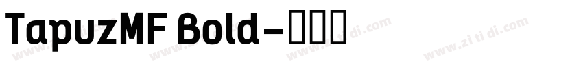 TapuzMF Bold字体转换